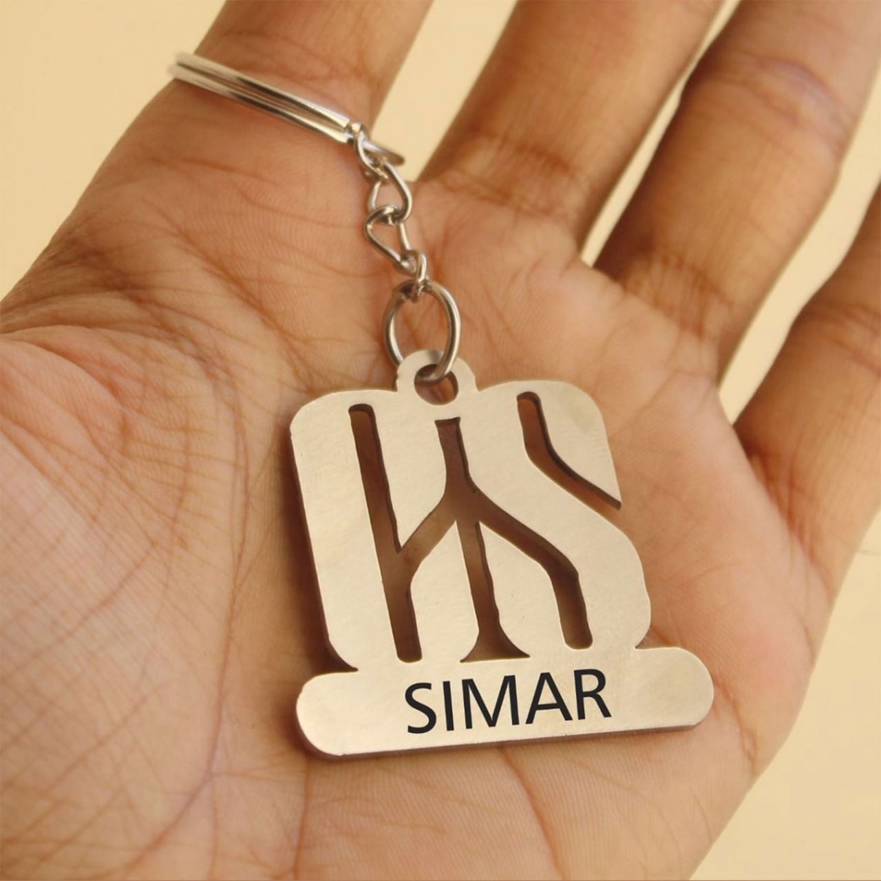 Personalized Metal Key Chain With Name