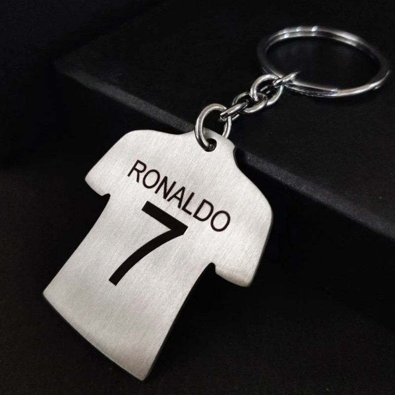 Metallic Ronaldo Key Chain