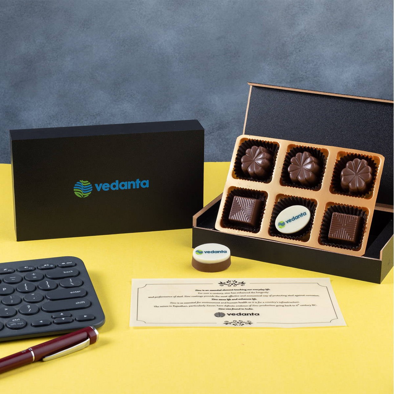 Corporate Logo Chocolate Gift Boxes For Diwali