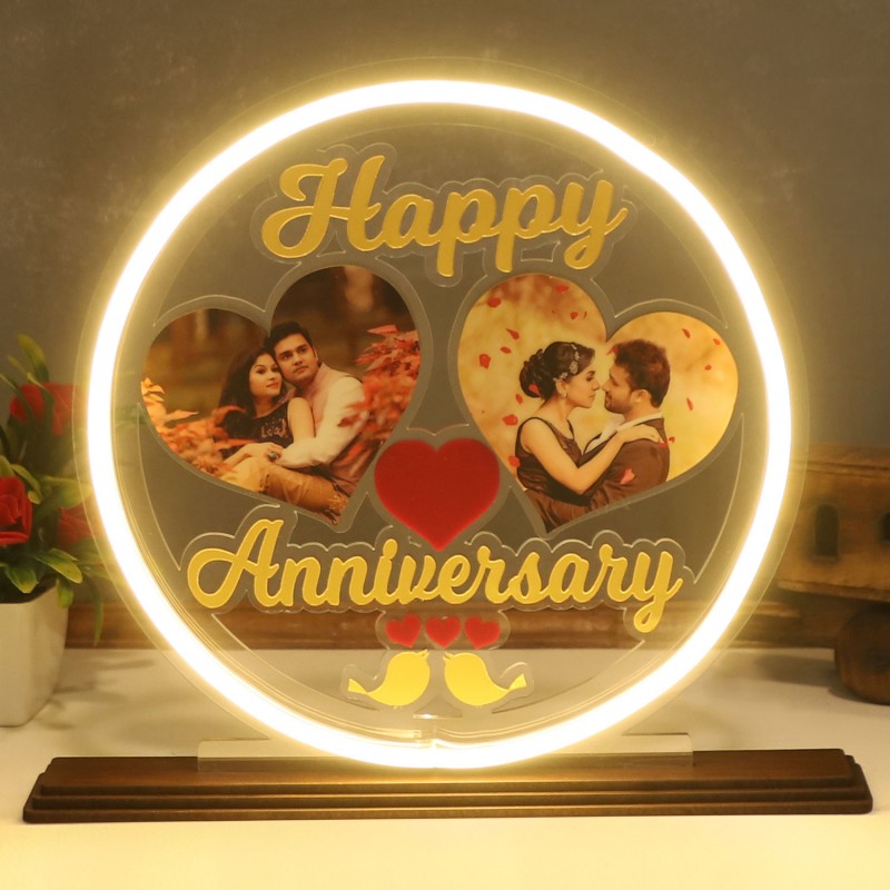 Personalized Anniversary Neon LED Lamp