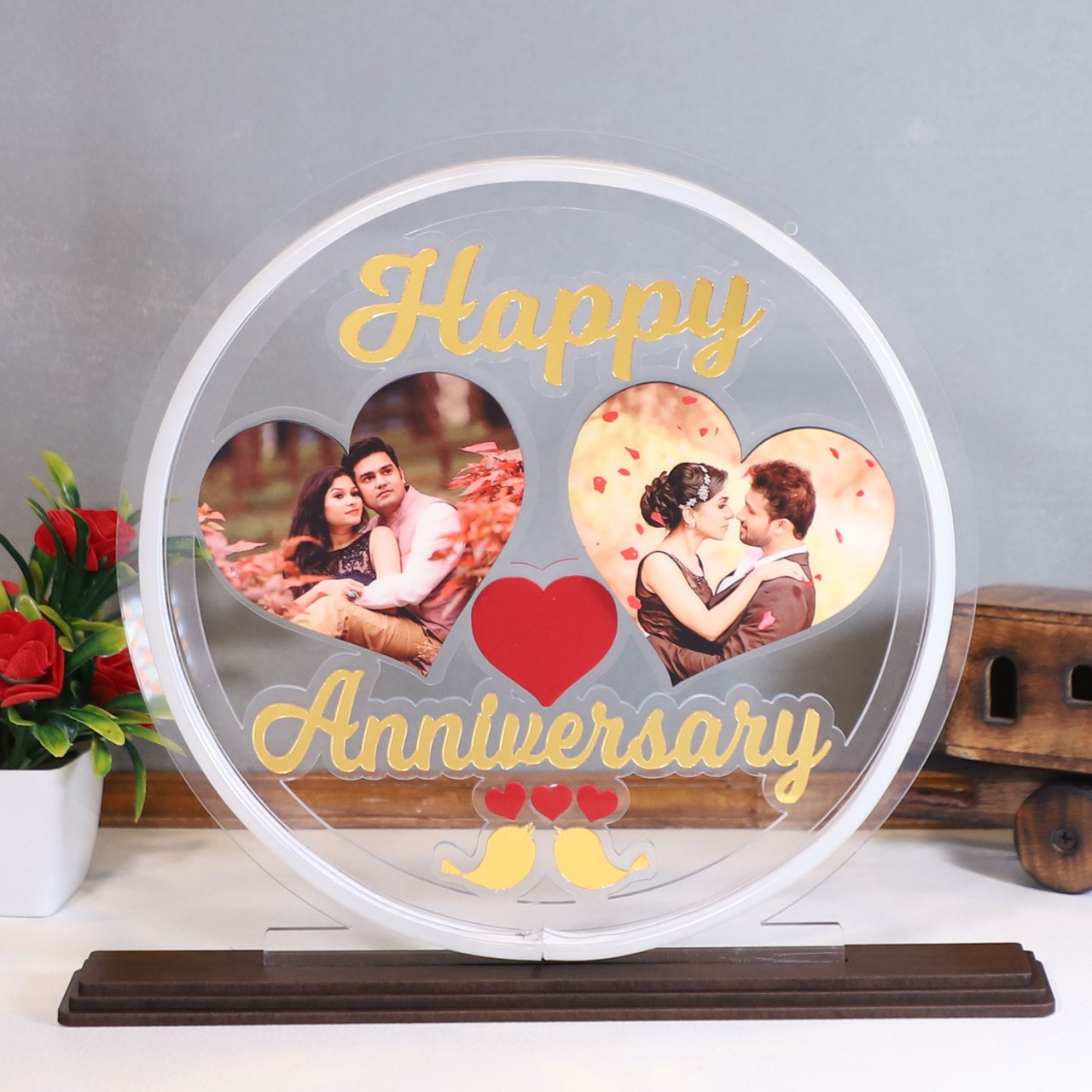 Personalized Anniversary Neon LED Lamp