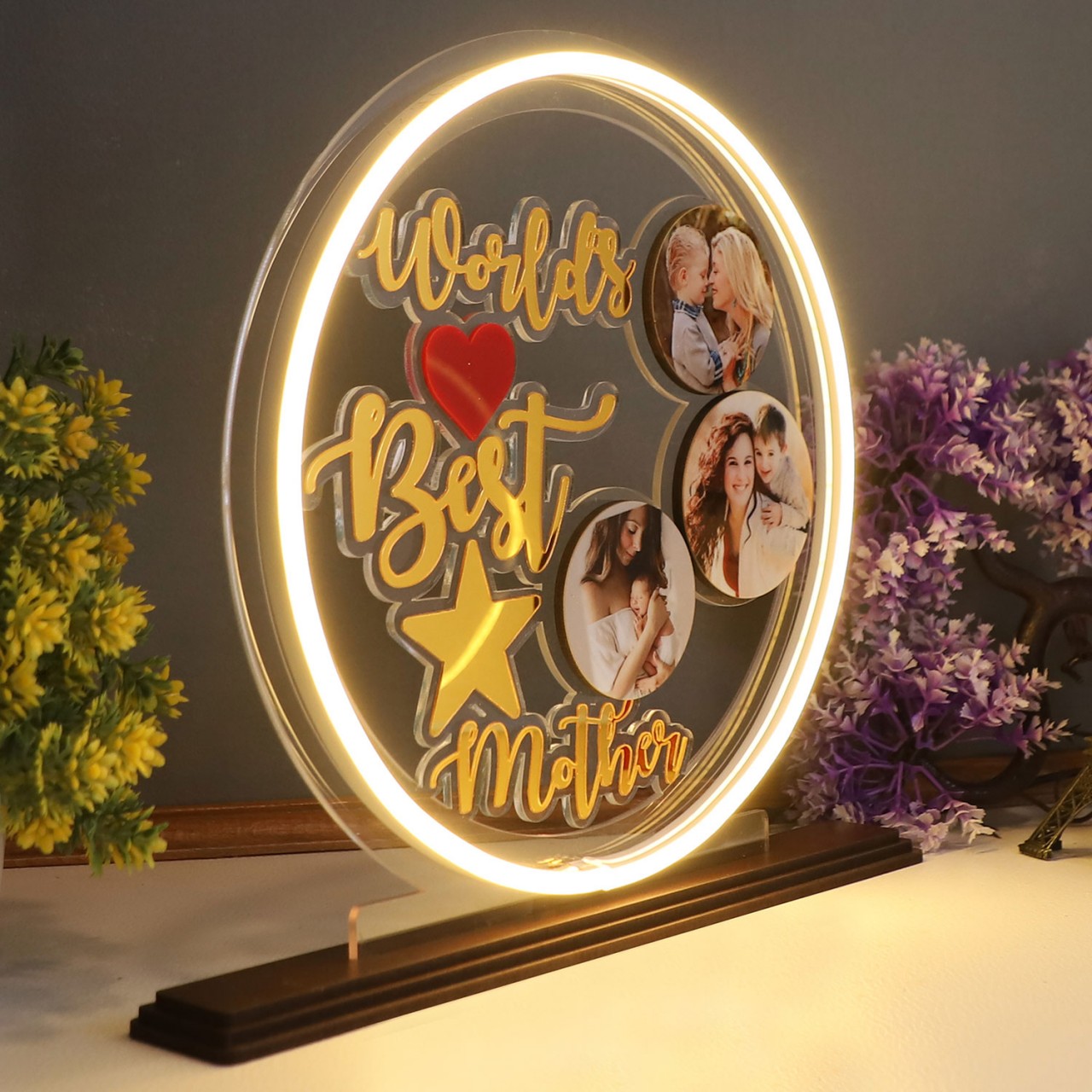 Personalized Best Mother Neon LED Lamp