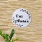 Personalized Acrylic Round Name Plate For Home