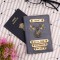 Customized Passport Cover With Quotes