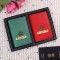 Customized Passport Covers Combo Green & Red