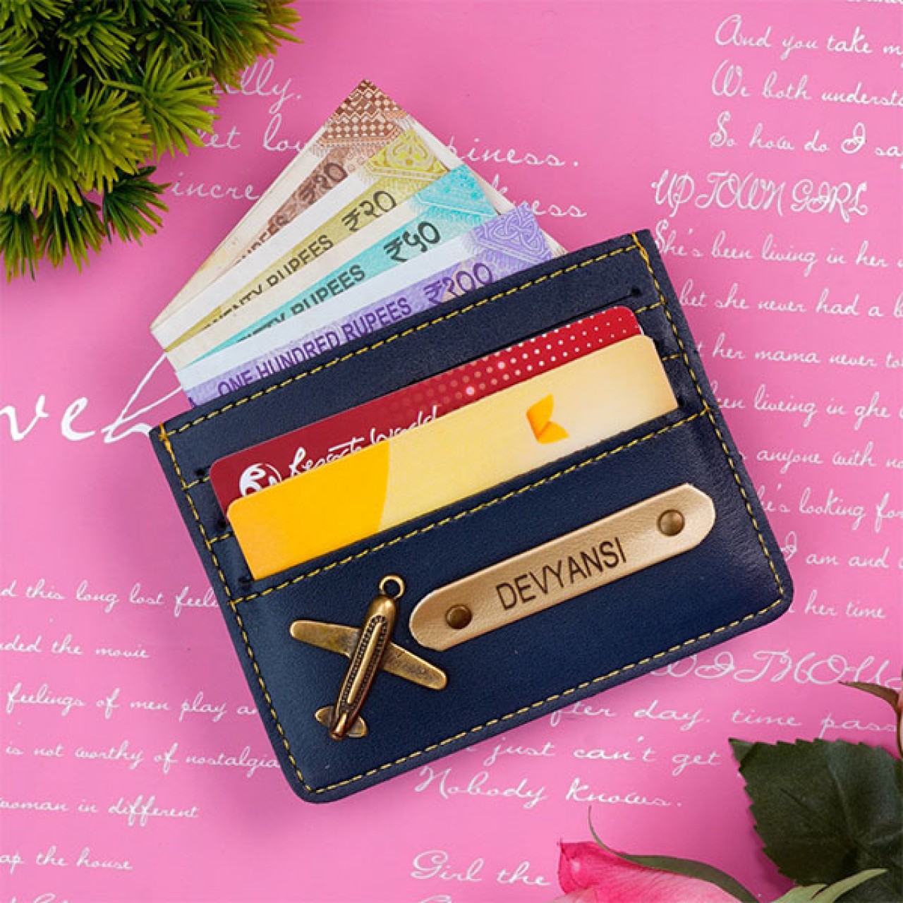 Personalized Minimalistic Card Holder