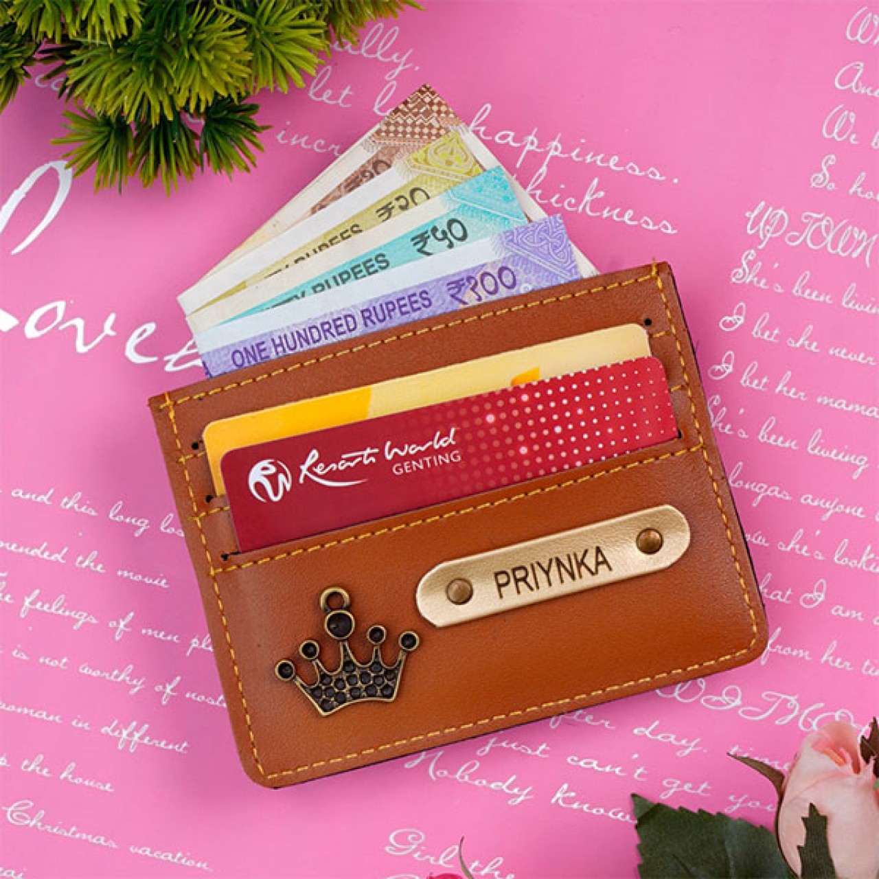 Personalized Minimalistic Card Holder