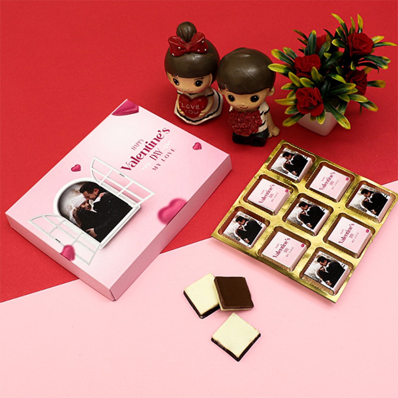Personalized Valentine's Day Chocolate Box