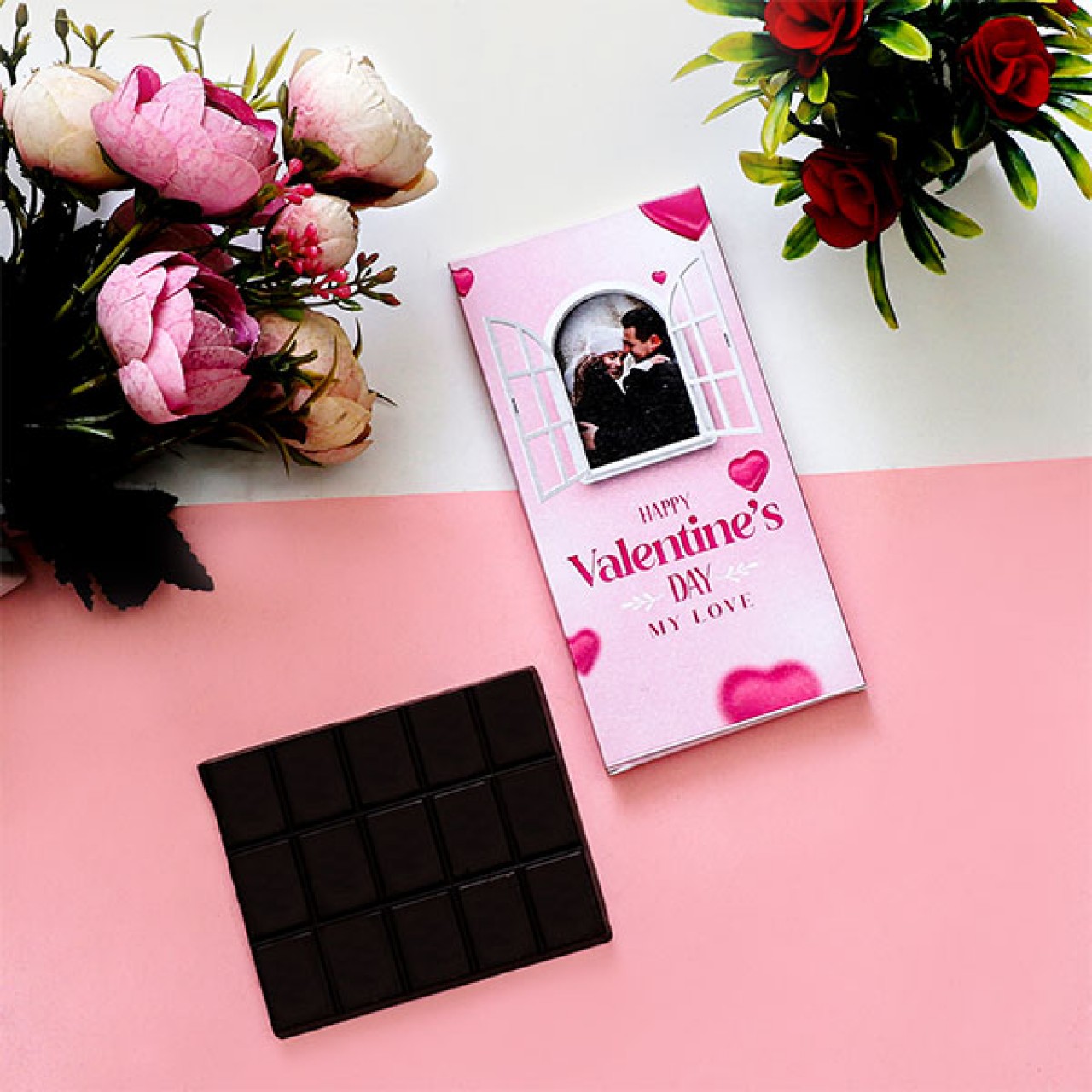 Personalized Bar Chocolate For Valentine's Day