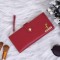 Personalized Clutch With Name & Charm - Red