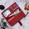 Personalized Clutch With Name & Charm - Red