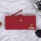 Personalized Clutch With Name & Charm - Red