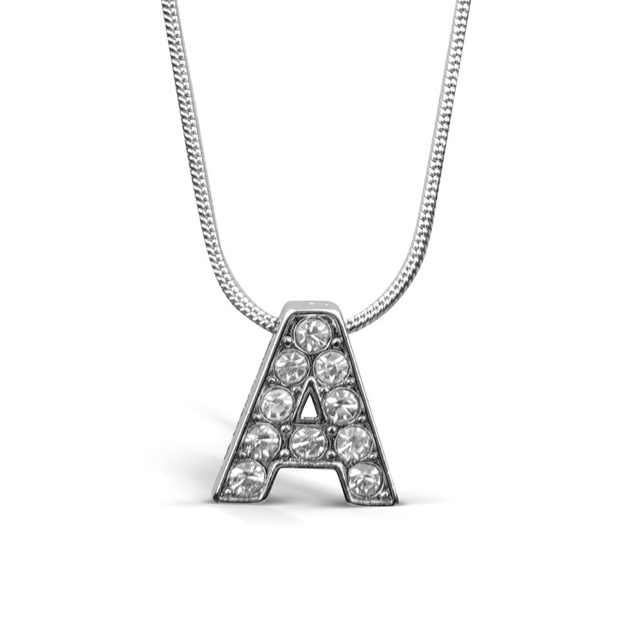 Alphabet Pendant With Chain Set