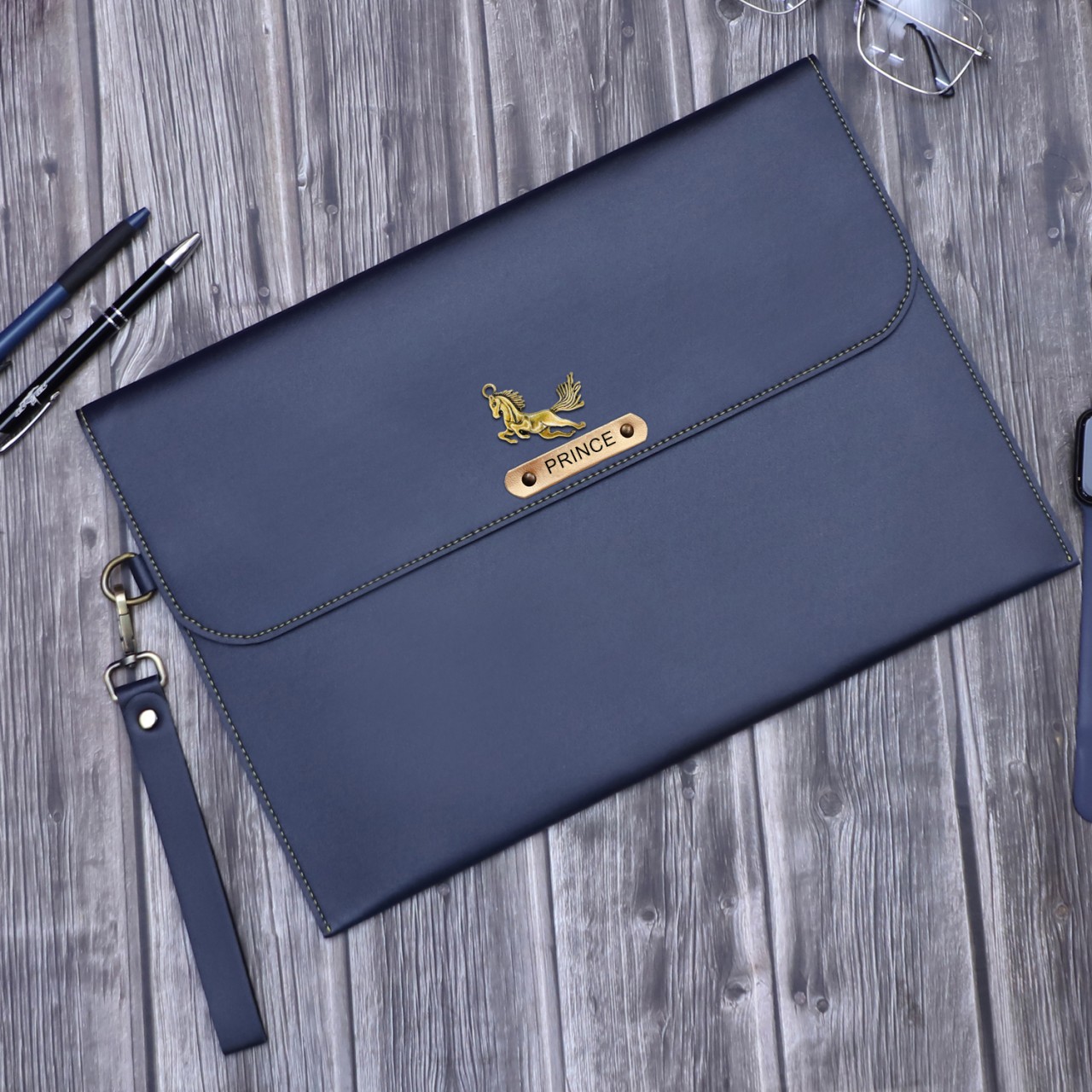 Personalized Laptop Sleeve With Name & Charm