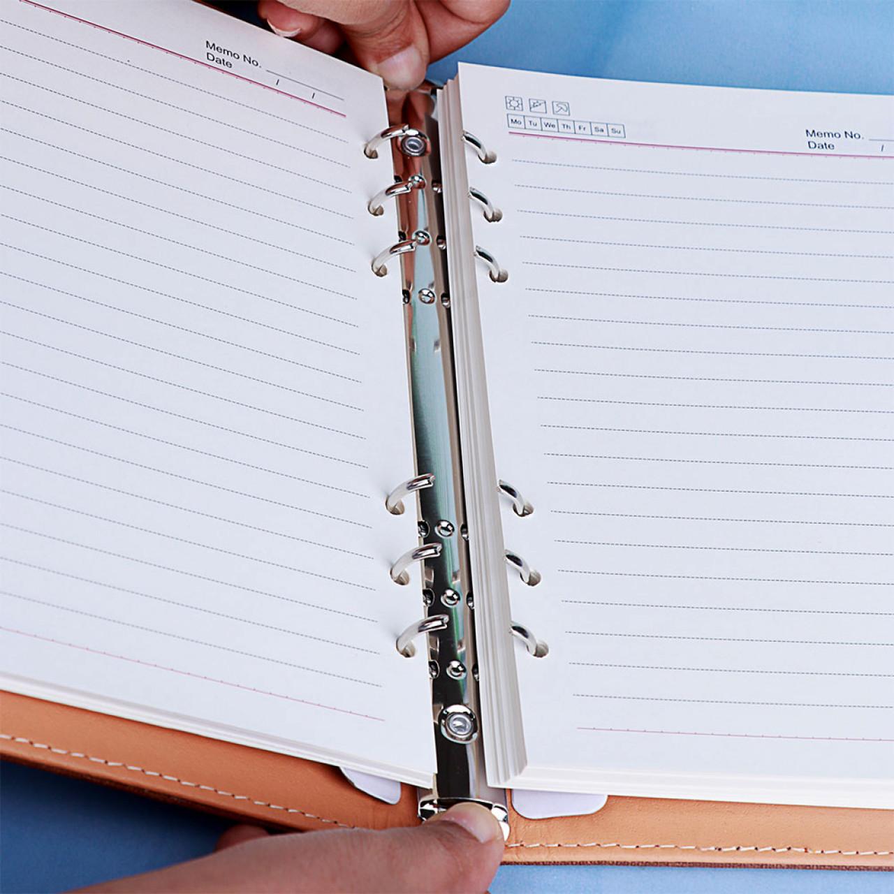 Personalized Diary With Flip Strap Closure