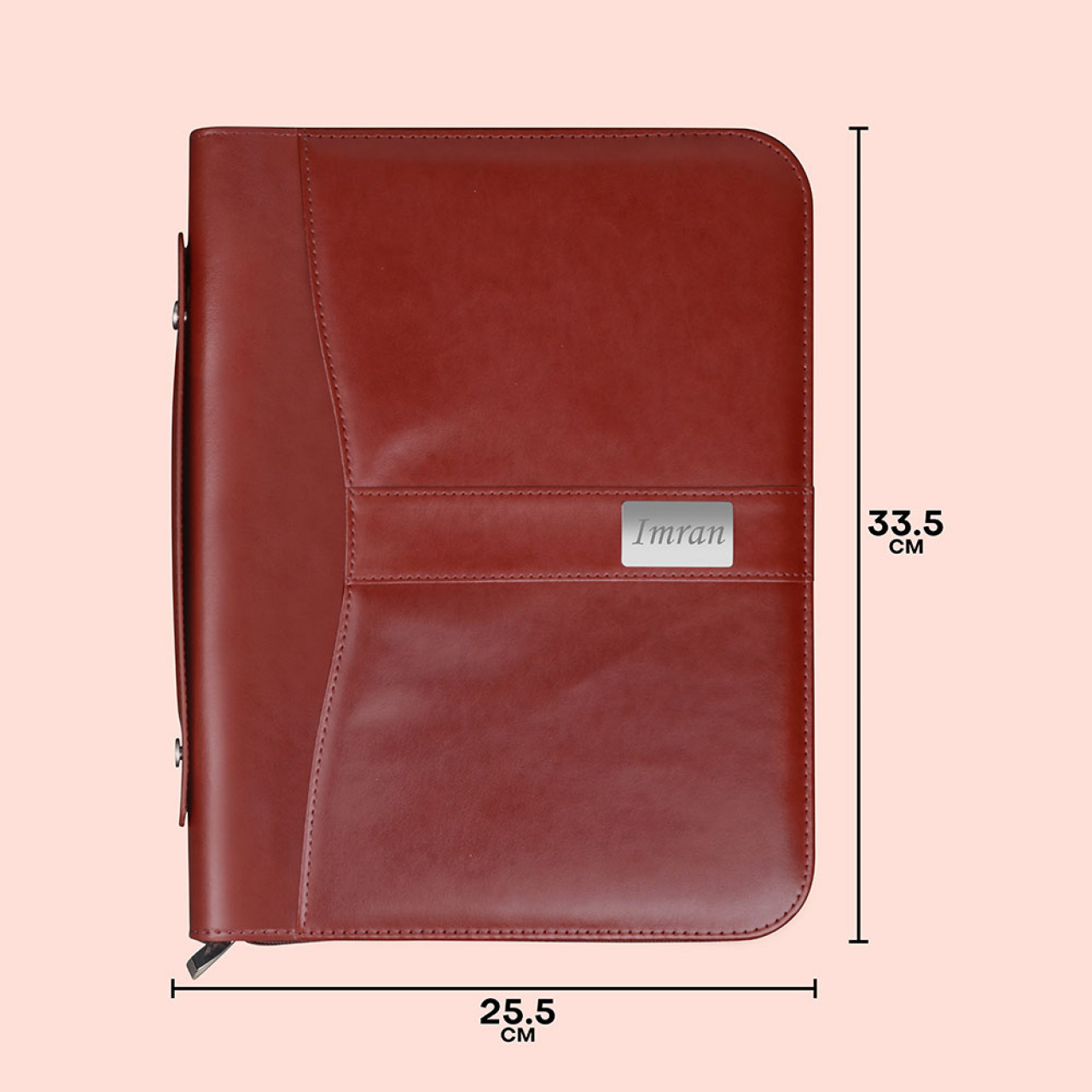 Personalized Leatherette Multi-Utility Folder