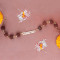 Personalized Rudraksh Chain Rakhi With Classic Design Name